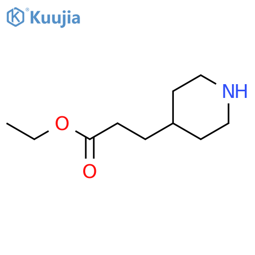 Ethyl 3-(piperidin-4-yl)propanoate structure