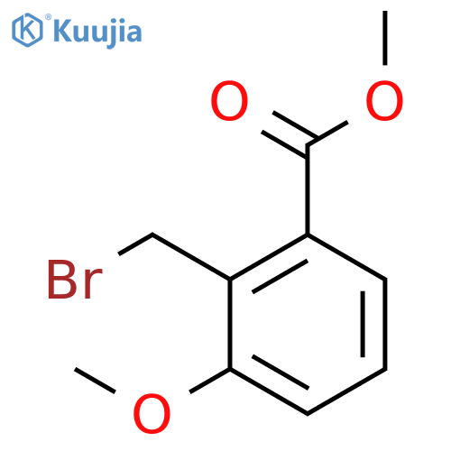Methyl 2-(bromomethyl)-3-methoxybenzoate structure