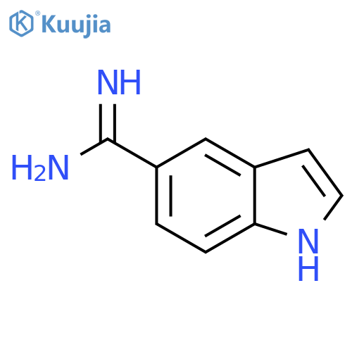 1H-Indole-5-carboxamidine structure