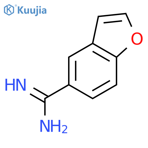 5-Benzofurancarboximidamide structure