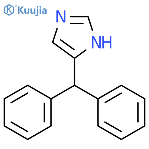 4-(diphenylmethyl)-1H-imidazole structure