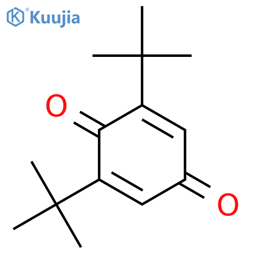 2,6-di-tert-butylcyclohexa-2,5-diene-1,4-dione structure