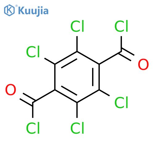 2,3,5,6-Tetrachloroterephthaloyl dichloride structure