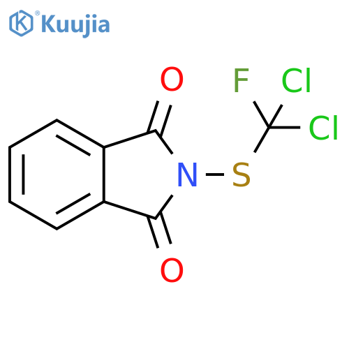 2-((dichlorofluoromethyl)thio)isoindoline-1,3-dione structure