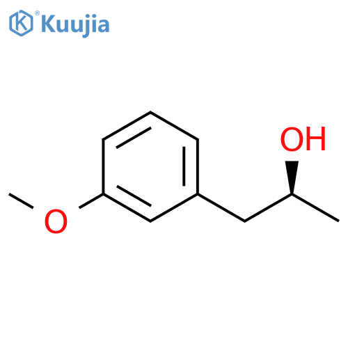 (2S)-1-(3-methoxyphenyl)propan-2-ol structure