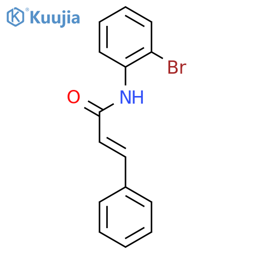 N-(2-bromophenyl)cinnamamide structure