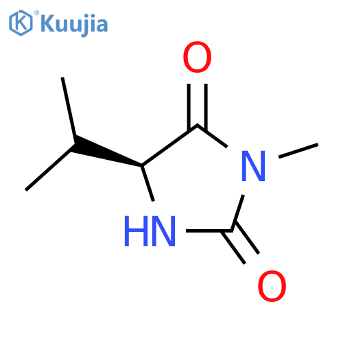 3-Methyl-5-(S)-isopropyl Hydantoin structure