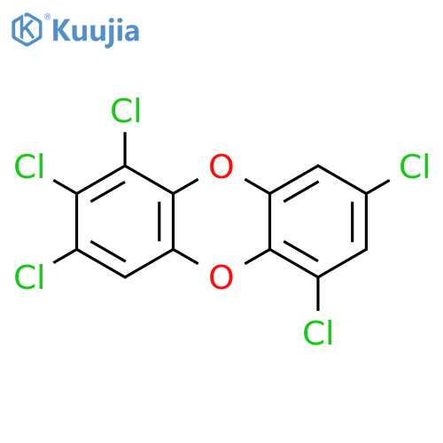 1,2,3,6,8-pentachlorooxanthrene structure