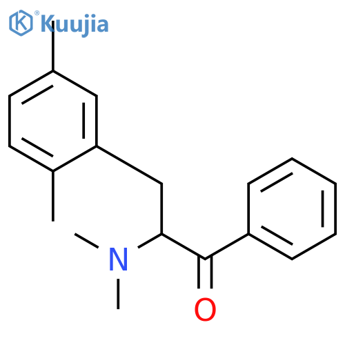 1-PROPANONE, 2-(DIMETHYLAMINO)-3-(2,5-DIMETHYLPHENYL)-1-PHENYL- structure
