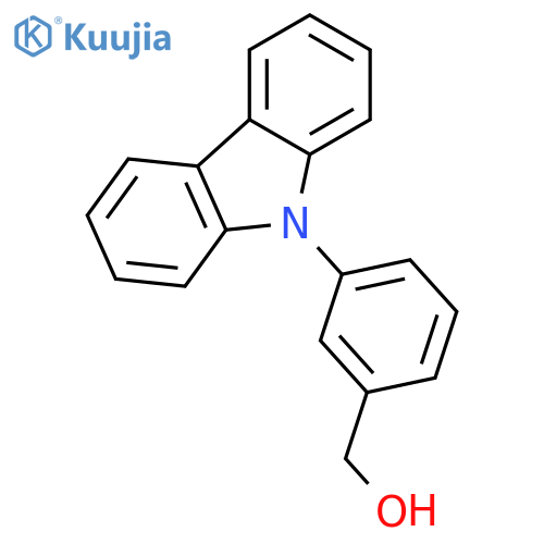 Benzenemethanol,4-(9H-carbazol-9-yl)- structure