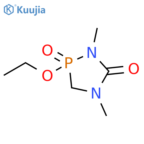 1,4,2-DIAZAPHOSPHOLIDIN-5-ONE, 2-ETHOXY-1,4-DIMETHYL-, 2-OXIDE structure