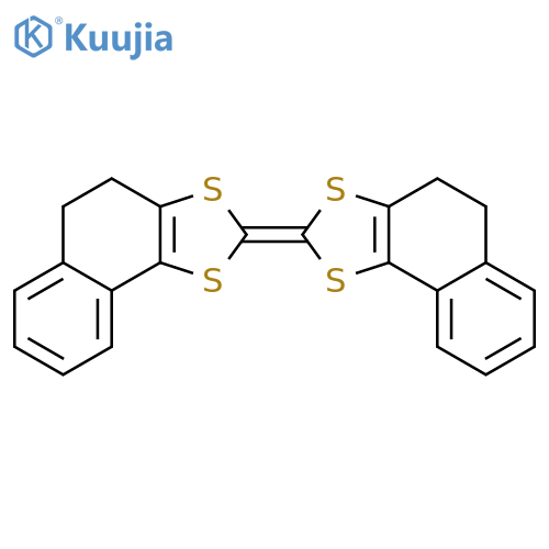 Naphtho[1,2-d]-1,3-dithiole,2-(4,5-dihydronaphtho[1,2-d]-1,3-dithiol-2-ylidene)-4,5-dihydro- structure