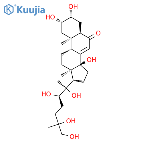 20,26-dihydroxyecdysone structure