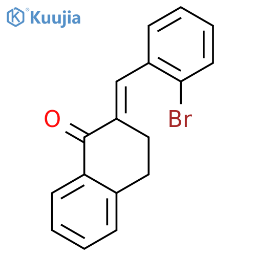 1(2H)-Naphthalenone, 2-[(2-bromophenyl)methylene]-3,4-dihydro- structure