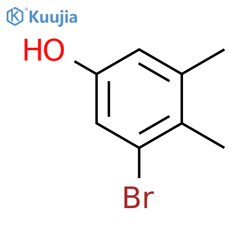 3-Bromo-4,5-dimethylphenol structure