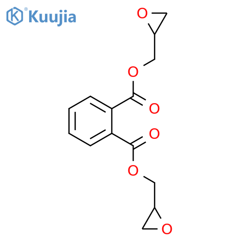 1,2-Benzenedicarboxylicacid, 1,2-bis(2-oxiranylmethyl) ester structure