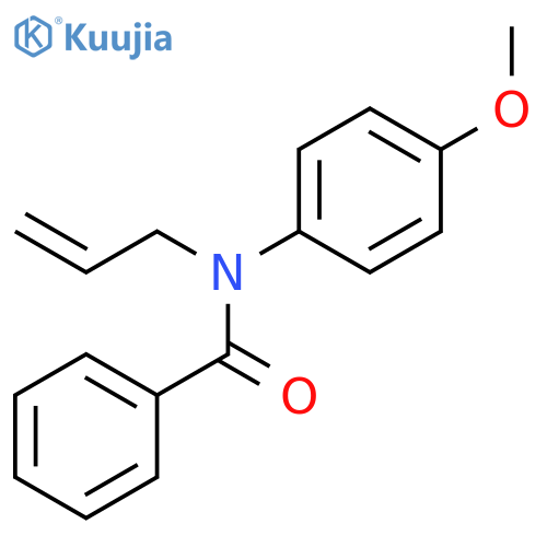BENZAMIDE, N-(4-METHOXYPHENYL)-N-2-PROPENYL- structure