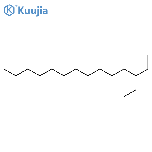 3-ethyltetradecane structure