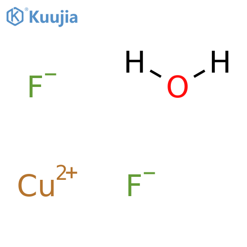 Copper fluoride (CuF2),monohydrate (9CI) structure
