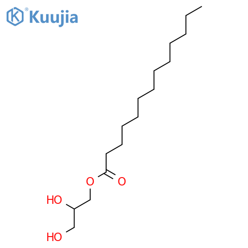 2,3-Dihydroxypropyl tridecanoate structure