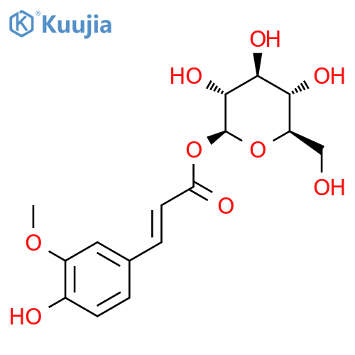 Ferulic Acid Acyl-β-D-glucoside structure