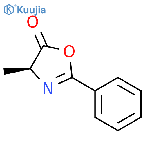 5(4H)-Oxazolone, 4-methyl-2-phenyl-, (4S)- structure