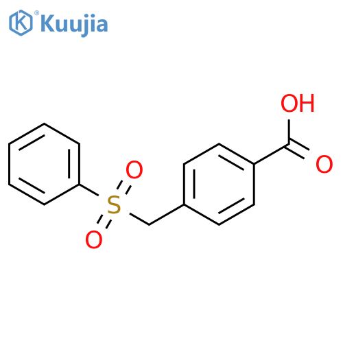 4-(Phenylsulfonyl)methylbenzoic Acid structure