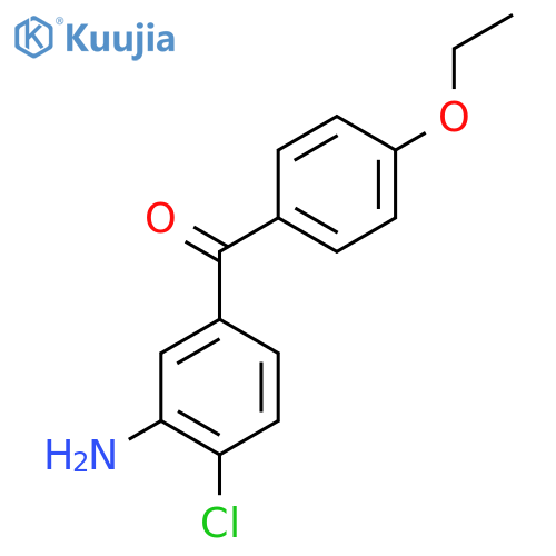 2-chloro-5-(4-ethoxybenzoyl)aniline structure