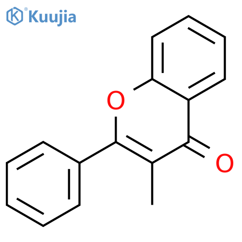 4H-1-Benzopyran-4-one,3-methyl-2-phenyl- structure