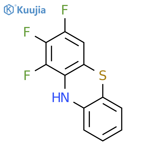 10H-Phenothiazine,trifluoro- (9CI) structure