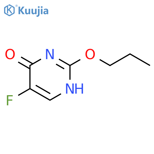 4(1H)-Pyrimidinone, 5-fluoro-2-propoxy- structure