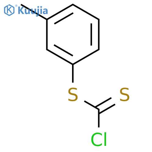 CARBONOCHLORIDODITHIOIC ACID, 3-METHYLPHENYL ESTER structure