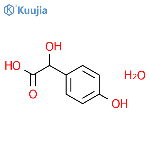 DL-4-Hydroxymandelic acid structure