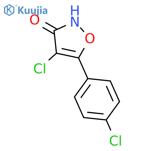 3(2H)-ISOXAZOLONE, 4-CHLORO-5-(4-CHLOROPHENYL)- structure