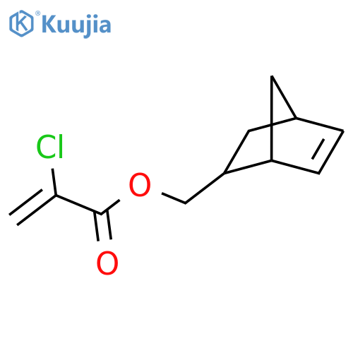2-Propenoic acid,2-chloro-, bicyclo[2.2.1]hept-5-en-2-ylmethyl ester structure