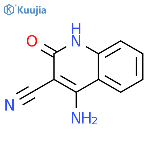 3-Quinolinecarbonitrile, 4-amino-1,2-dihydro-2-oxo- structure