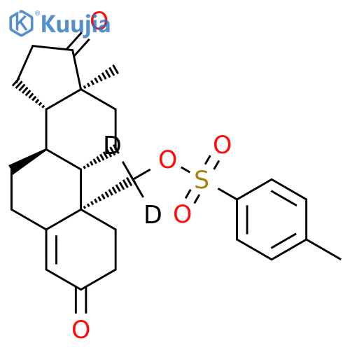 Androst-4-ene-3,17-dione-19,19-d2,19-[[(4-methylphenyl)sulfonyl]oxy]- (9CI) structure