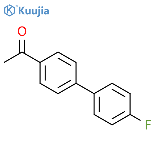 1-(4'-fluoro-biphenyl-4-yl)-ethanone structure