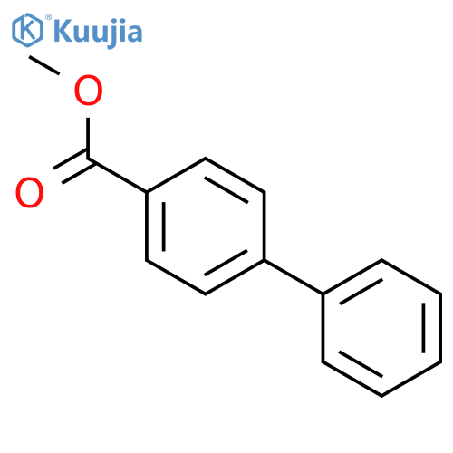 Methyl 4-biphenylcarboxylate structure