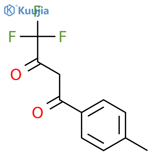 1-(4-Methylphenyl)-4,4,4-trifluorobutane-1,3-dione structure