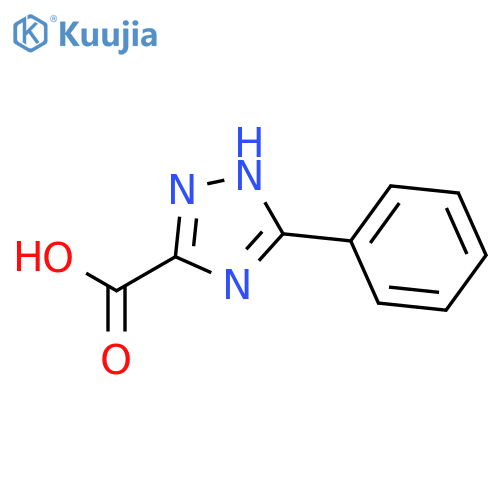 5-Phenyl-1H-1,2,4-triazole-3-carboxylic acid structure