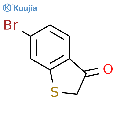 BENZO[B]THIOPHEN-3(2H)-ONE, 6-BROMO- structure