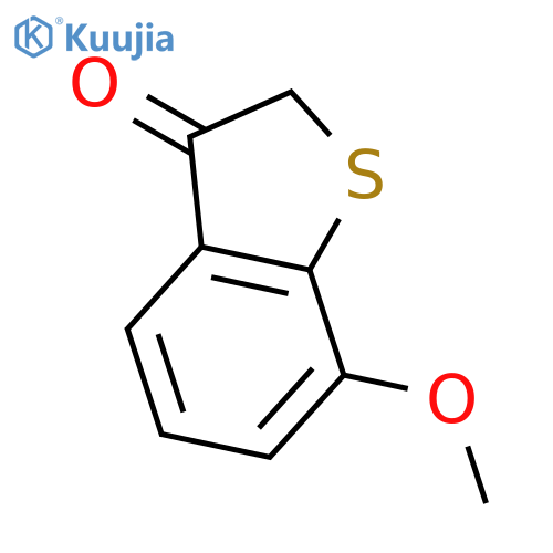 BENZO[B]THIOPHEN-3(2H)-ONE, 7-METHOXY- structure