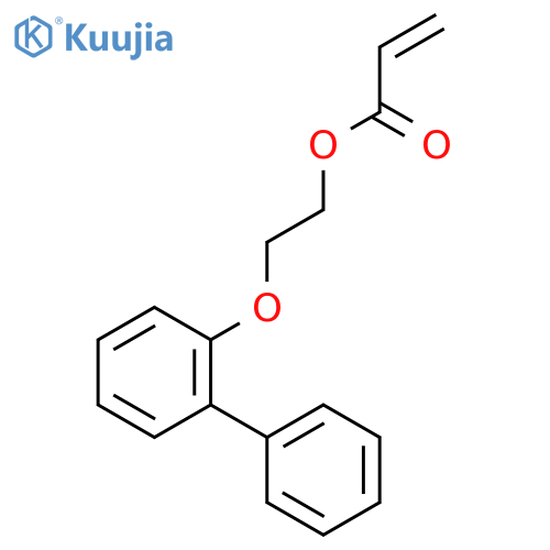 2-([1,1'-Biphenyl]-2-yloxy)ethyl acrylate structure