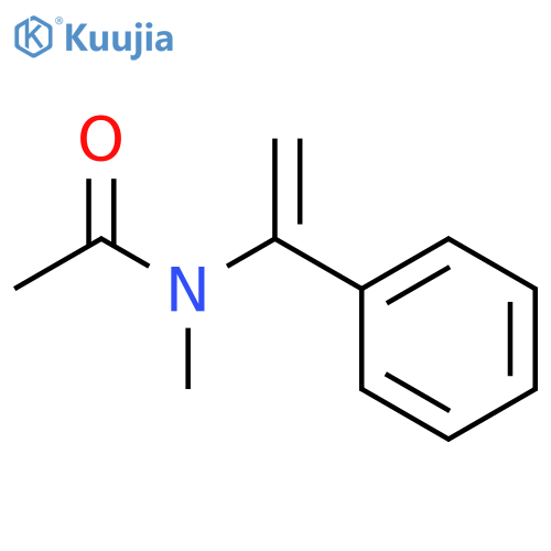 Acetamide, N-methyl-N-(1-phenylethenyl)- structure