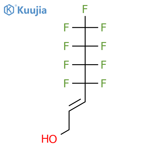 2-Hepten-1-ol,4,4,5,5,6,6,7,7,7-nonafluoro- structure