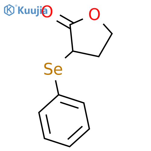 2(3H)-Furanone, dihydro-3-(phenylseleno)- structure