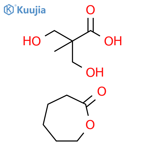 Propanoicacid,3-hydroxy-2-(hydroxymethyl)-2-methyl-,polymerwith2-oxepanone structure