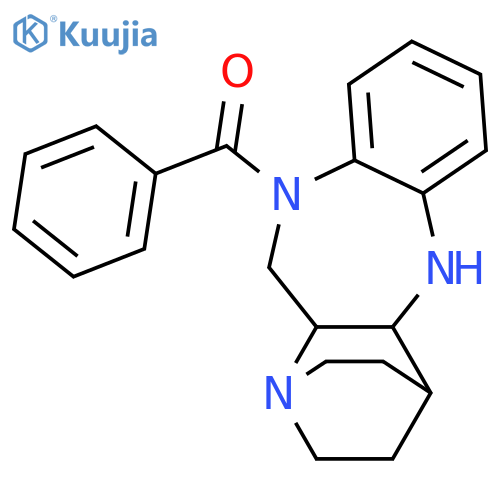 Methanone,(1,2,3,4,4a,5,11,11a-octahydro-1,4-ethano-10H-pyrido[3,2-b][1,5]benzodiazepin-10-yl)phenyl- structure