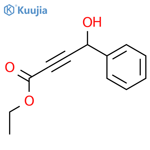 2-Butynoic acid, 4-hydroxy-4-phenyl-, ethyl ester structure
